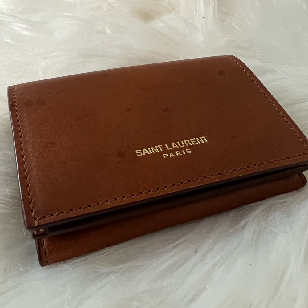 Yves Saint Laurent Saint Laurent Paris SAINT LAURENT PARIS mini wallet